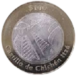 moneda de plata 100 pesos estados