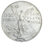 moneda numismatica 2 pesos angel