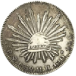 moneda numismatica 8 reales