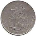 moneda numismatica peso balanza