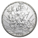moneda numismatica peso caballito